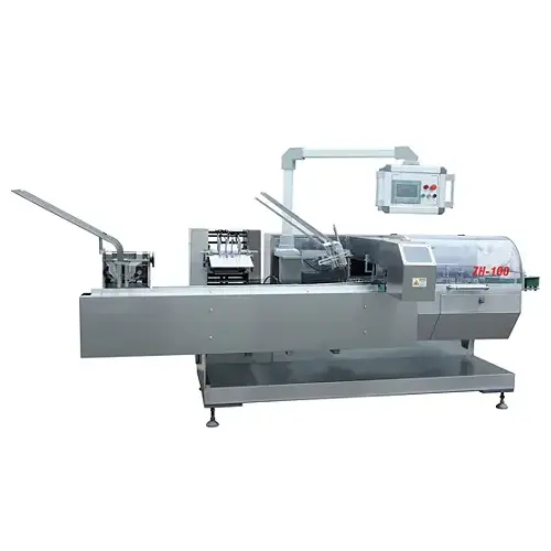 Multifunktionel horisontal automatisk kartonmaskine